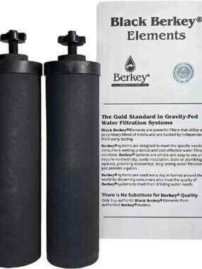 Berkey Authentic Black BB9-2 Water replacement Filters For Berkey Water System